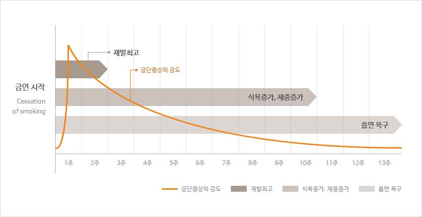 금연증상 사진